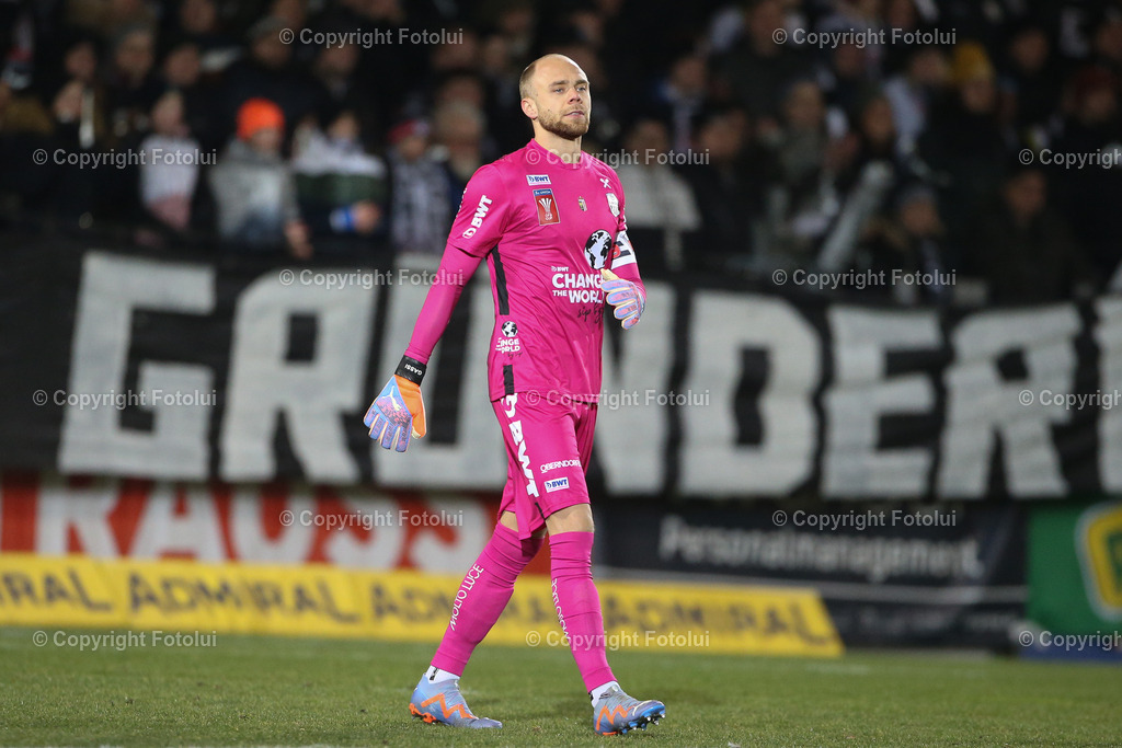 A_LUI_20230205_0006 | LINZ,  AUSTRIA, SOCCER, UNIQA ÖFB CUP, LASK VS AUSTRIA KLAGENFURT
IM BILD: Alexander Schlager (Lask)
FOTO:FOTOLUI/UW