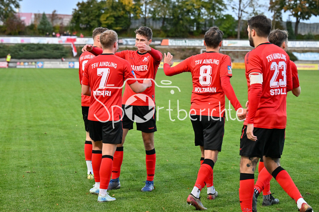 TSV Aindling - SC Oberweikertshofen | Jubel nach 1-0