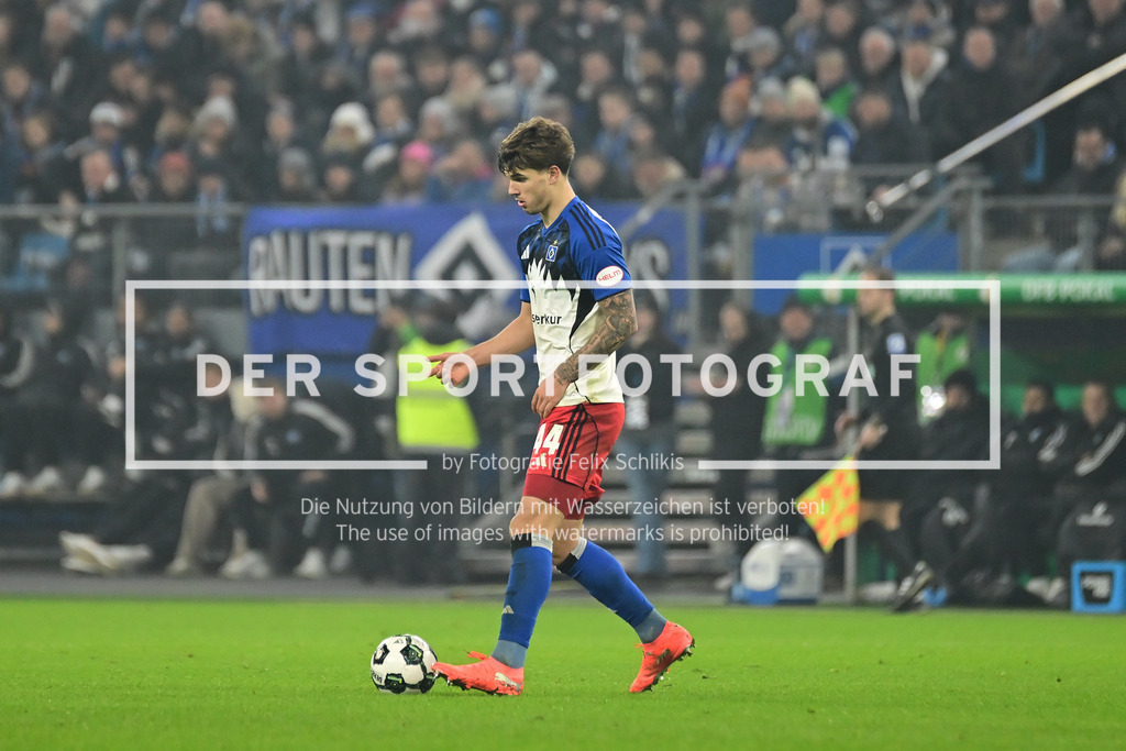 Fußball I Herren I Saison 2025-2026 I DFB-Pokal I Achtelfinale I Hamburger SV - Holstein Kiel I 40008B | Der Sportfotograf. - Realisiert mit Pictrs.com