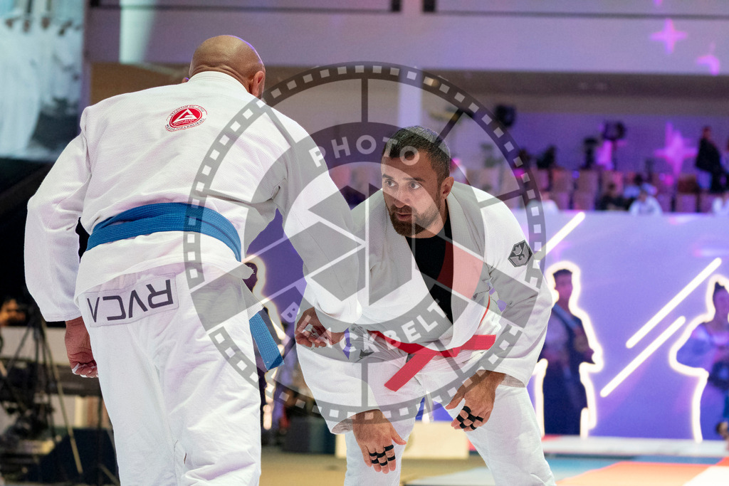 20231106PBB1755 | Fighters compete during the AJP World Master Championship in the Mubadala Arena in Abu Dhabi, Arab United Emirates, on November 6, 2023.