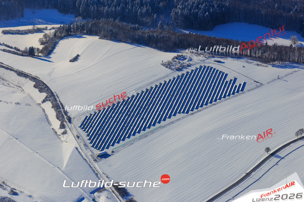 Die Luftaufnahme der Stadt Frankenblick wurde vom UL-Flugzeug heraus erstellt ( keine Drohne )- hohe Auflösung für beste Qualität