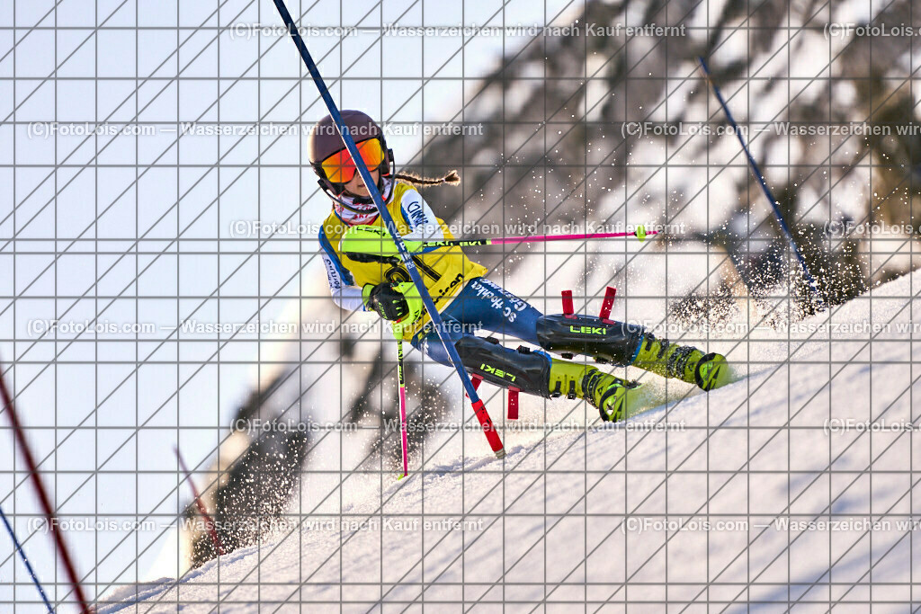 ALP8821_NOe-Kinder-LM_SL-II_Hochkar_Waschenegger Anna | (C)FotoLois.com, Alois Spandl. NÖ Kinder-Landesmeisterschaft, SLALOM im Draxlerloch am Hochkar, zweiter Lauf, So 18. Februar 2024.