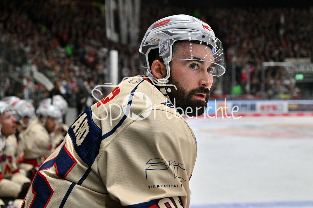 Augsburger Panther - Nürnberg Ice Tigers | Im Bild Charlie GERARD (Nürnberg Ice Tigers #95) / Freisteller / Einzelfoto / DEL: Augsburger Panther - Nuernberg Ice Tigers, Curt Frenzel Stadion am 06.12.2024