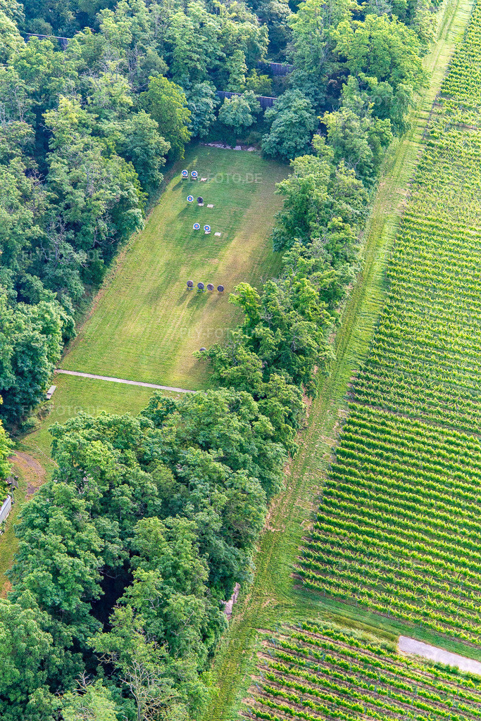 Vereinsgelände der Palatina Bogenschützen | Luftbild: Vereinsgelände der Palatina Bogenschützen in Insheim im Bundesland Rheinland-Pfalz in Deutschland. Foto: IMG_141760.jpg vom 18.06.2024 durch ©2025 Werner Riehm fly-foto.de/copyright - Realisiert mit Pictrs.com