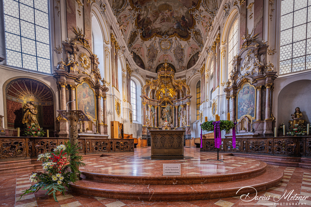 Die Mainzer Augustinerkirche | Innenansicht der Mainzer Augustinerkirche