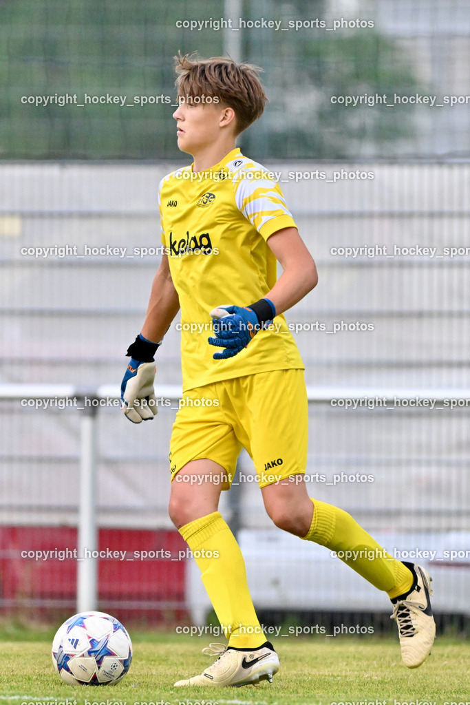 SC Magdalen vs. DSG Ledenitzen | #22 Michael Gaggl SC Magdalen, SC Magdalen vs. DSG Ledenitzen, SC Magdalen vs. DSG Ledenitzen am 19.07.2024 in Villach (Sportplatz Madalen), Austria, (Photo by Bernd Stefan)