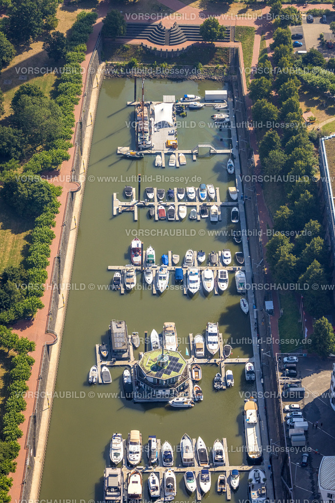 Duesseldorf220700979 | Luftbild, Marina Düsseldorf, Hafen, Düsseldorf, Rheinland, Nordrhein-Westfalen, Deutschland