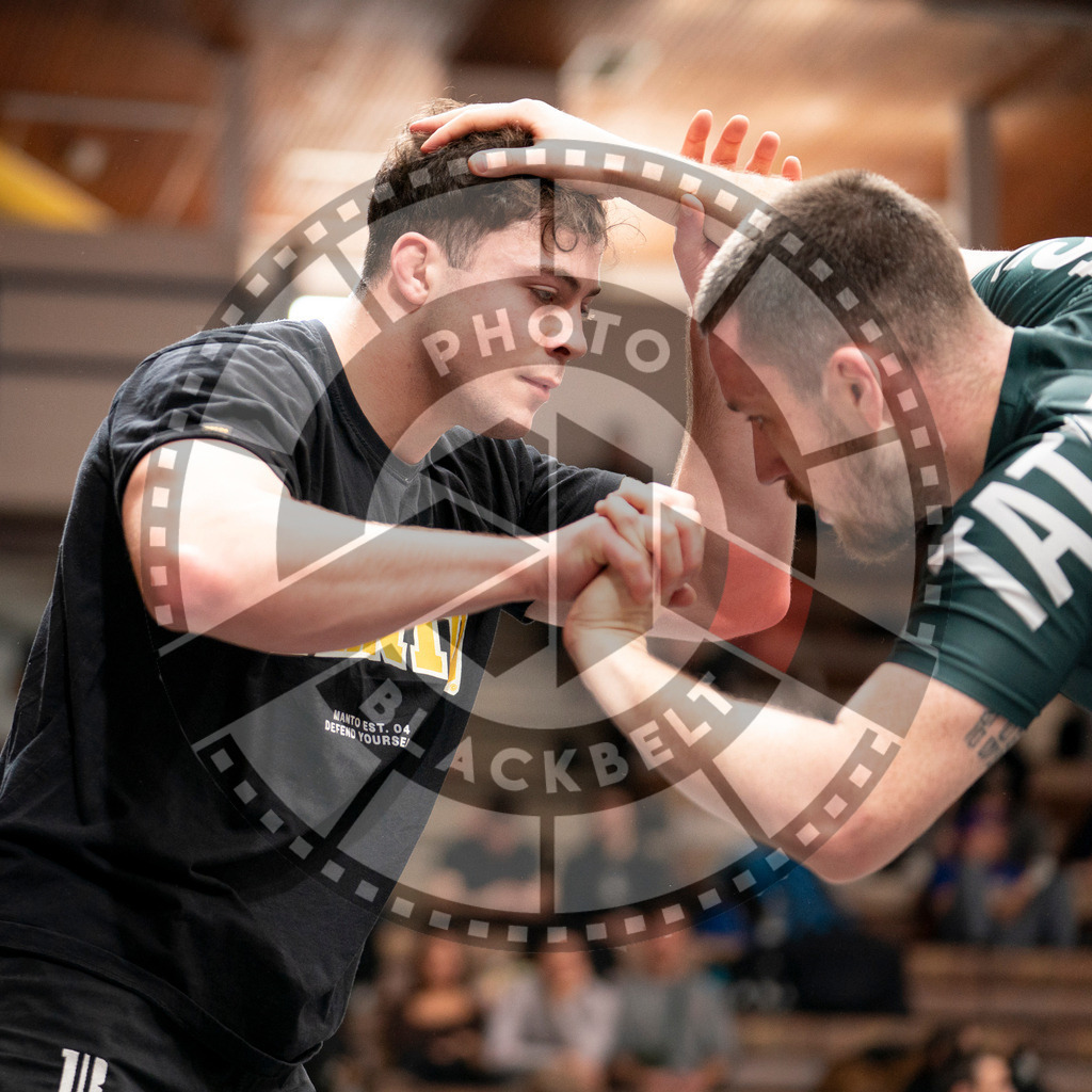 20240217PBB02175 | Fighters compete during the ADCC European, Middle Eastern and African Championship in Zagreb, Croatia, on February 17, 2024.