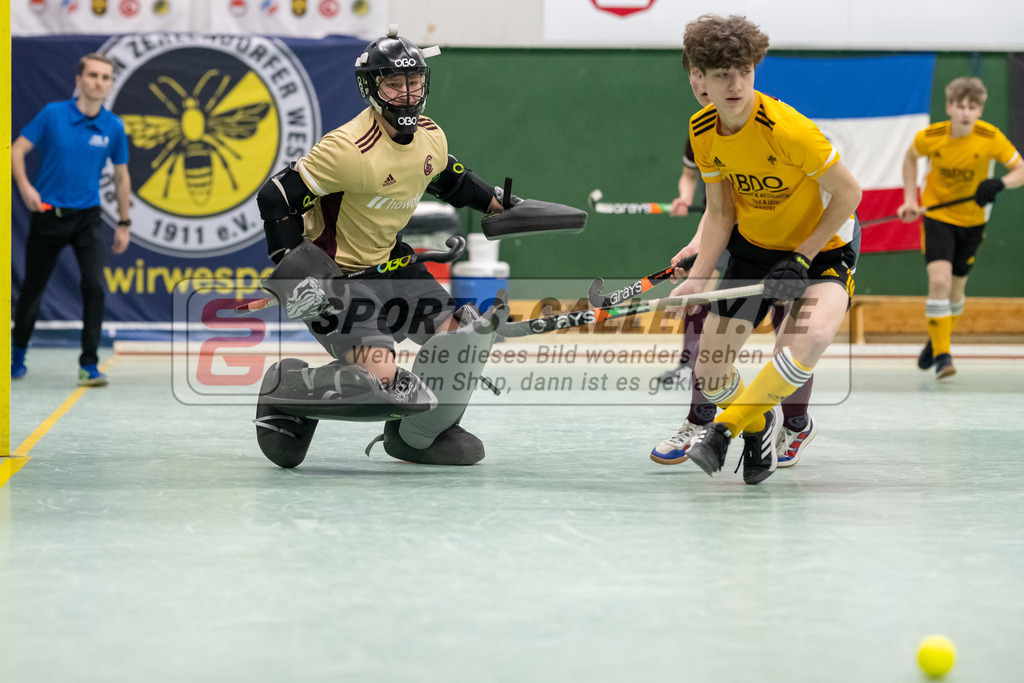 SFE_20230304_0021 | Deutsche Meisterschaft Männliche U16 Halle 2023 am 04.03.2023 in Köln (KTHC Stadion Rot-Weiss Köln Tennis and Hockey Club), Photo: Stephan Fehrmann 2022 (Sports-Gallery)
