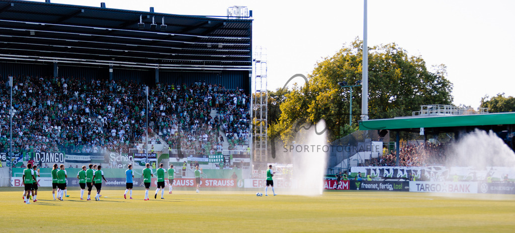 DFB-Pokal 2025/2026, 1. Runde: SC Preußen Münster - Hertha BSC Berlin | Münster, 18.08.2025: DFB-Pokal 2025/2026, 1. Runde, SC Preußen Münster gegen Hertha BSC Berlin im LVM-Preußenstadion in Münster.(Foto: sportfotografie.ms | Markus Paletta) - Realisiert mit Pictrs.com