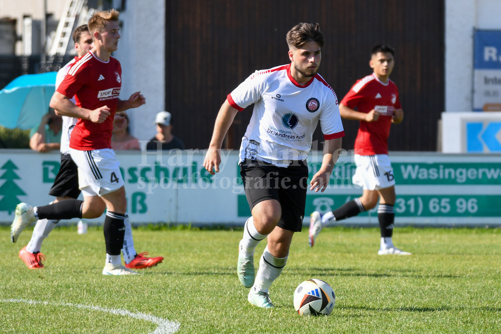 SpVgg Plattling : TSV Mauth I Testspiel 21.06.2025 I Bezirksliga West ( BzL Ndb. West) | Samuel Gwinner (SpVgg Plattling) - Realisiert mit Pictrs.com
