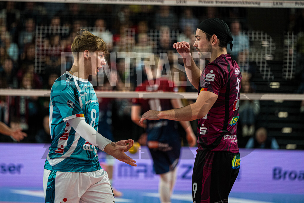 Volleyball I Herren I Saison 2025/2026 I Volleyball Bundesliga I 4. Spieltag I SVG Lüneburg - Energiequelle Netzhoppers KW | CONTRAST ZERØ MEDIA - Realisiert mit Pictrs.com