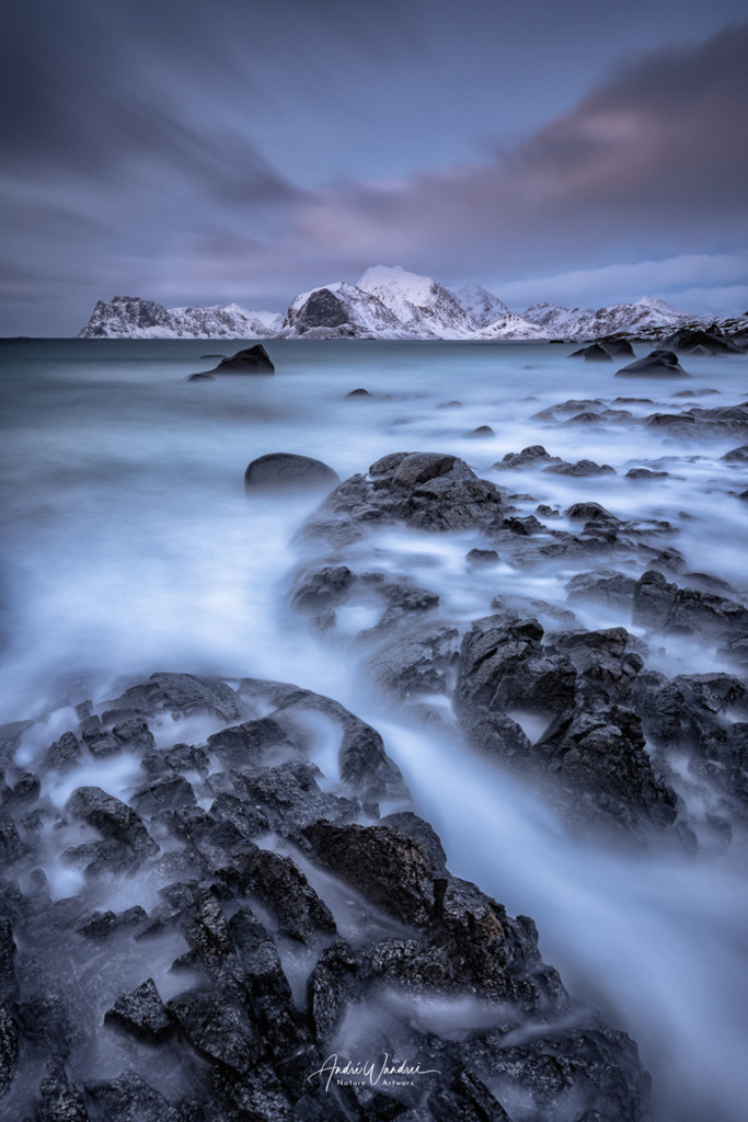 Blaue Stunde am Nebelmeer | Andre Wandrei - Nature Artworx - Realisiert mit Pictrs.com