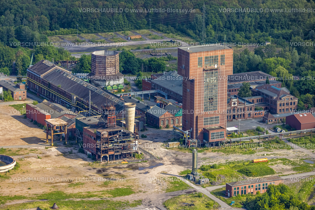 Hamm220501246 | Luftbild, Hammerkopfturm im Bergwerk Ost Zeche Heinrich Robert, CreativRevier in Wiescherhöfen, Herringen, Hamm, Ruhrgebiet, Nordrhein-Westfalen, Deutschland