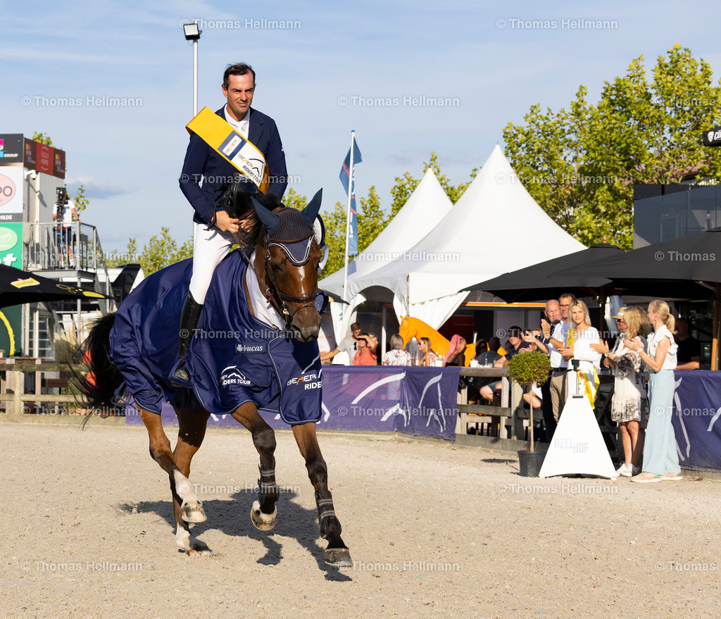 63 Darling de L _Angevine ((FRA)_ Mathieu Billot_187 | 63 Darling de L´Angevine ((FRA), Mathieu Billot beim CSI Azelhof 2022 am 04.09.22 in Lier, Azelhof