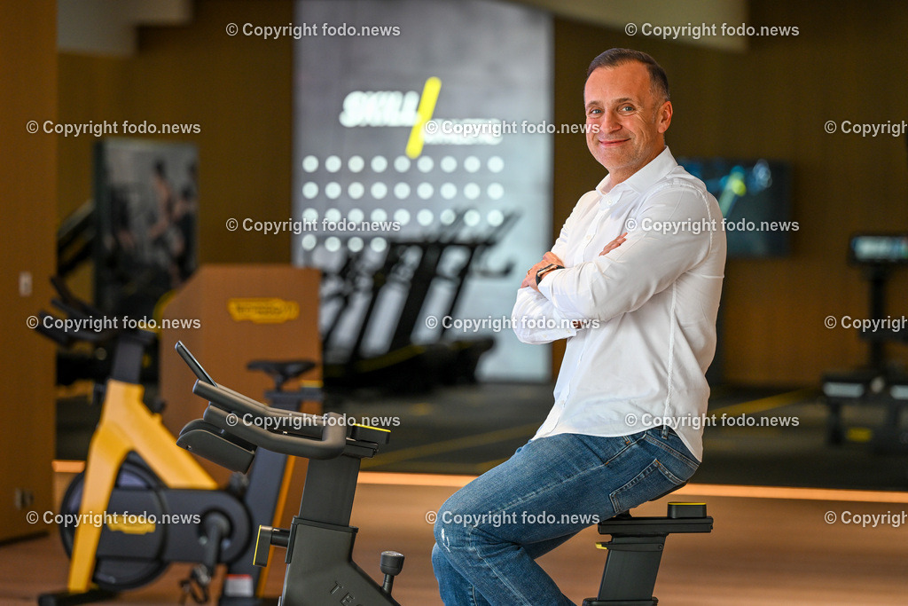 Gottfried Wurpes_ The Fitness Company_ Technogym_ 30.05.2023-6 | 30.05.2023, Leonding, AUT, The Fitness Company - Technogym, im Bild Gottfried Wurpes (CEO The Fitness Company / Technogym)