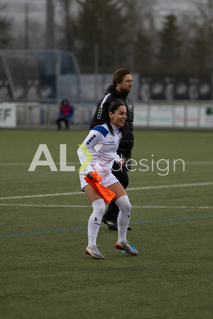 Fußball I Frauen I Saison 2025-2026 I AXA Women's Super League | Women I 14. Spieltag I Grasshoppers Club Zürich - FC Luzern I 14.02.2026 | 7 Qëndresa Krasniqi (AL) (GC Zürich) – Mittelfeld - Realisiert mit Pictrs.com