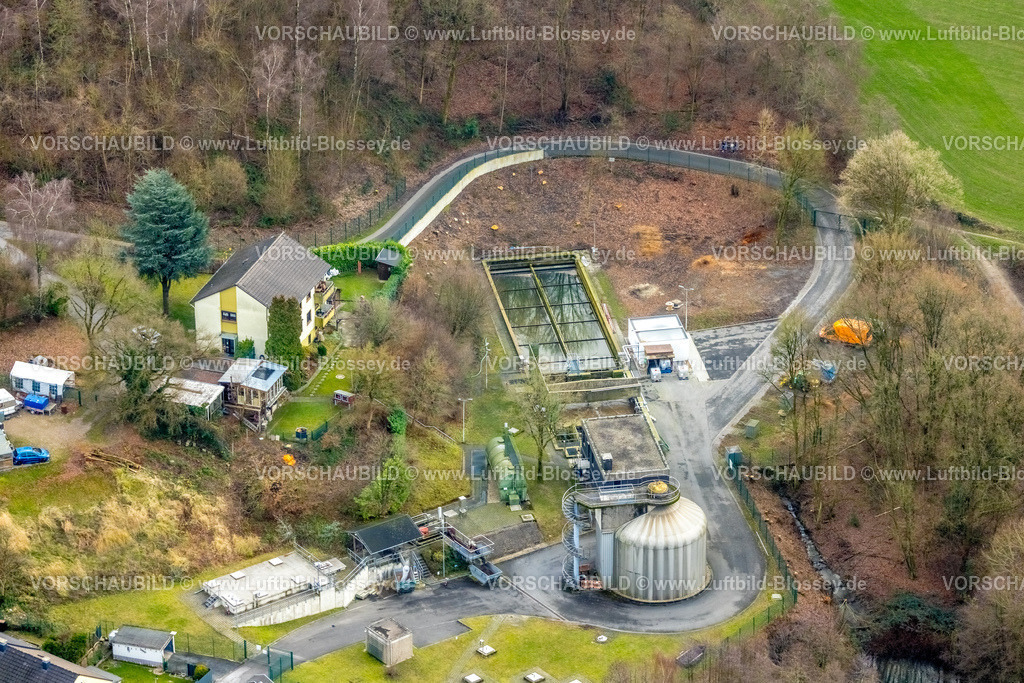 Velbert251201075 | , Luftbild, Klärwerk Tönisheide, Grossehöhe, Velbert, Bergisches Land, Nordrhein-Westfalen, Deutschland