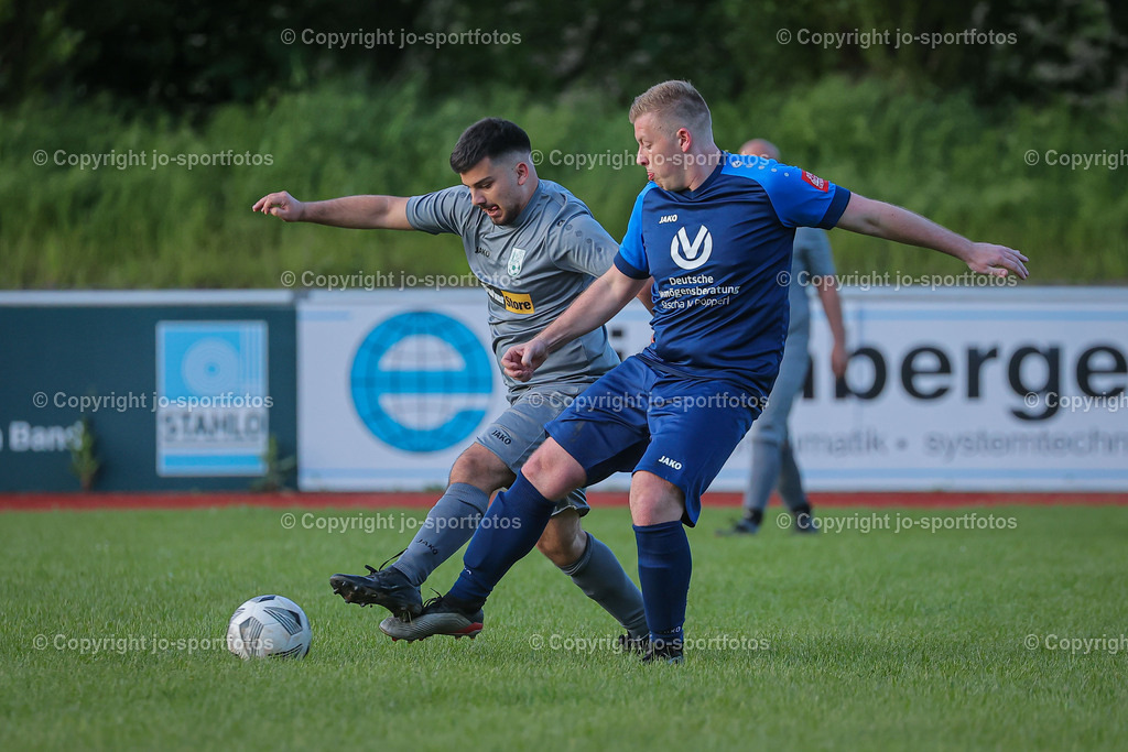 BQ3I6131 | 17.05.2023; Kreisliga C Dillenburg; Rasenplatz Dillenburg; SSV Dillenburg II - FSV Nanzenbach; Ergebnis: 2:2 (0:1)
