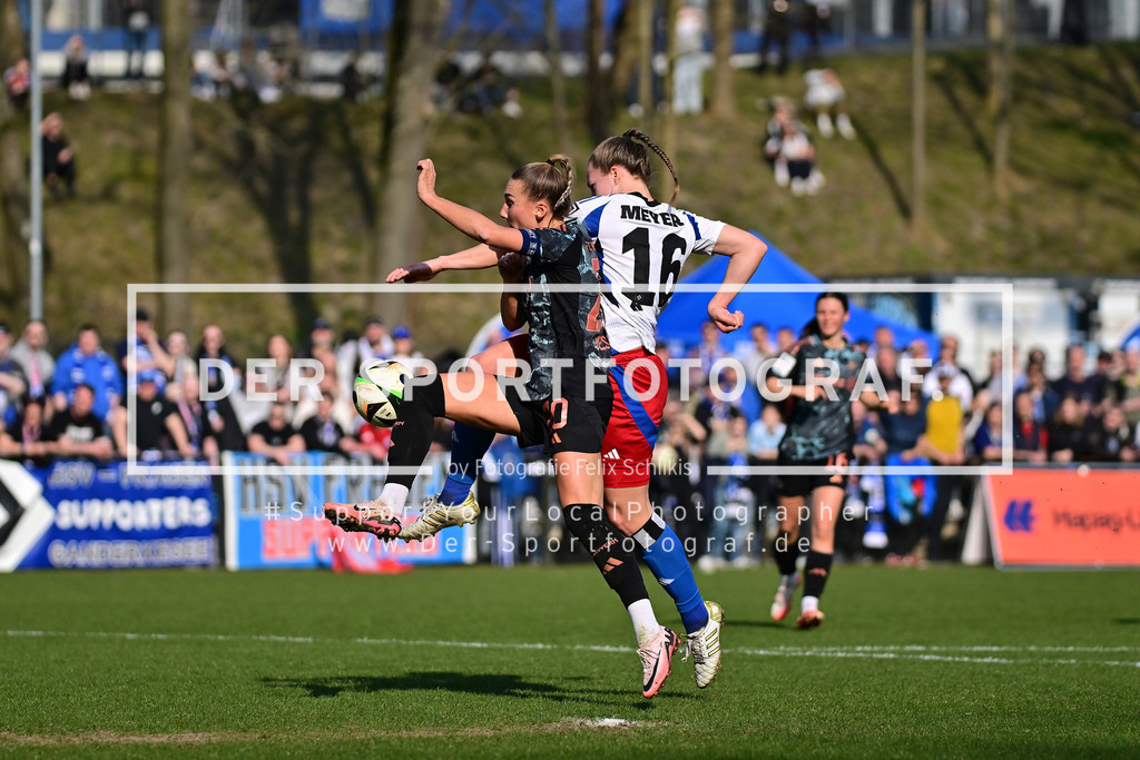Fußball I Frauen I Saison 2024-2025 I 2. Bundesliga I 17. Spieltag I Hamburger SV - FC Bayern München II I 18321 | Der Sportfotograf. - Realized with Pictrs.com