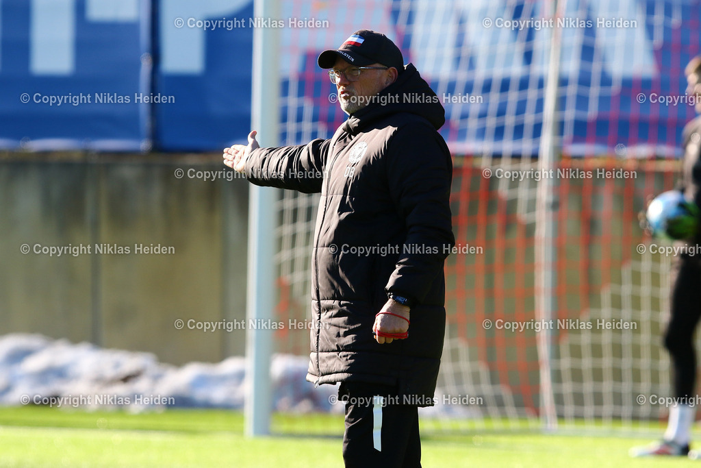 NH_HolsteinKiel_Training_19022025 | Dirk Bremser (Co-Trainer, Holstein Kiel)Fußball I Herren I Training I Saison 2024-2025 I Holstein Kiel I 19.02.2025 I Citti-Fußballpark