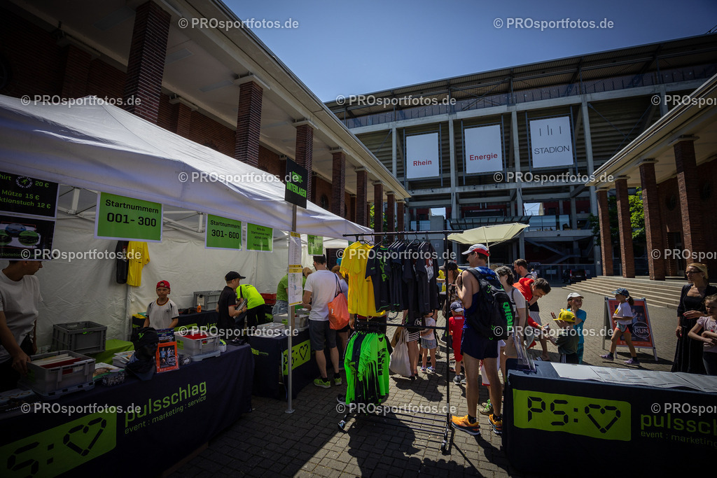 Stadionlauf Koeln in Koeln, 04.06.2023 | Impressionen vom Stadionlauf Koeln am 04.06.2023 in Koeln (Nordrhein-Westfalen).