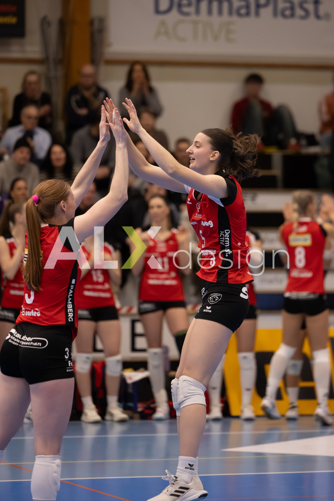 Volleyball I Frauen I Saison 2025-2026 I Volleyball NLA | Women I Round 16 I VC Kanti Schaffhausen - Viteos NUC I 31.01.2026 | 5 Wanda Herzog (CH) (VC Kanti Schaffhausen) - Mitte - Realisiert mit Pictrs.com