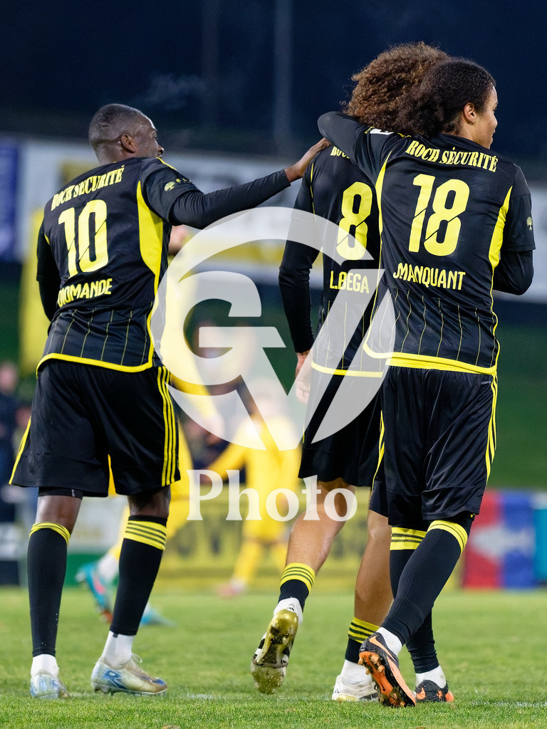 Coupe Suisse - 1/8 de finale - FC Stade Nyonnais v Neuchatel Xamax |  during the Coupe Suisse - 1/8 de finale match between FC Stade Nyonnais and Neuchatel Xamax at Centre sportif de Colovray in Nyon, Switzerland