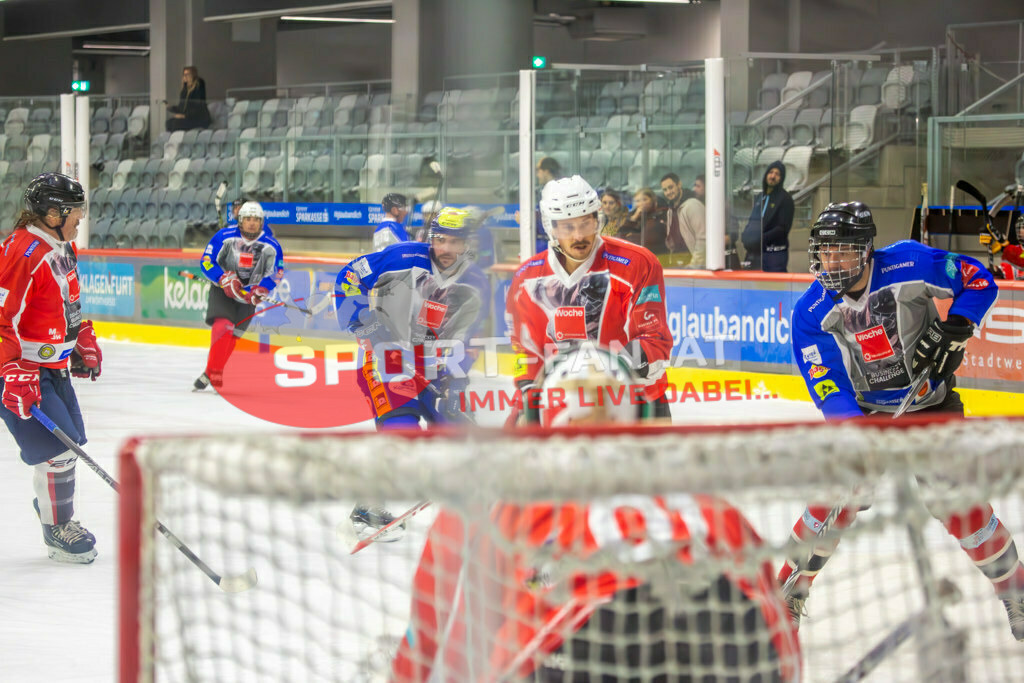 Eishockey | Eishockey, Business Challenge am 10.11.2023 in Klagenfurt (Heidi Horten Arena), Austria, (Photo by Ernst Krawagner sport-fan.at) - Realisiert mit Pictrs.com