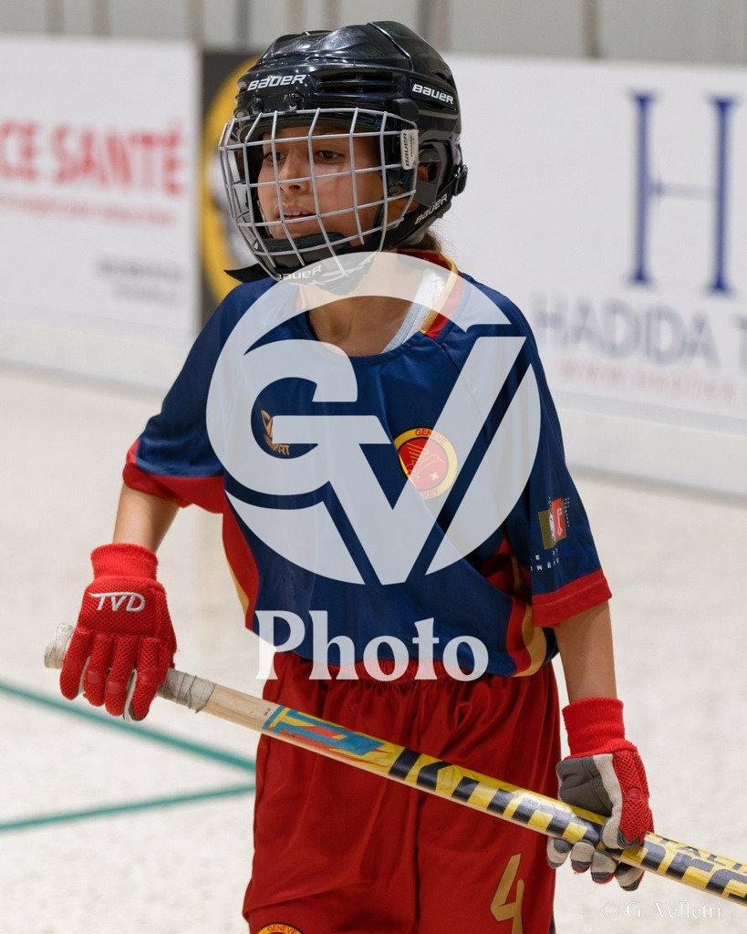 U13  - Geneve RHC v HC Munsingen W  |  during the U13  match between Geneve RHC and HC Munsingen W  at Centre sportif de la queue d'arve in Geneve, Switzerland