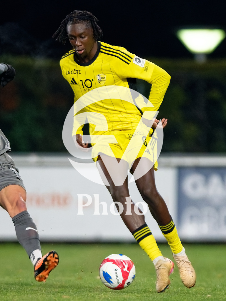 dieci Challenge League - FC Stade Nyonnais v FC Vaduz |  during the dieci Challenge League match between FC Stade Nyonnais and FC Vaduz at Centre sportif de Colovray in Nyon, Switzerland