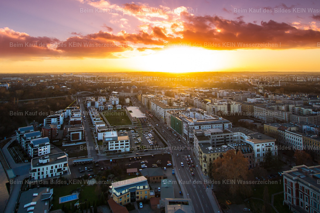 Sonnenuntergang November-7879 | Magdeburg Schleinufer &amp; Sonnenuntergang am Elbbahnhof - Realisiert mit Pictrs.com