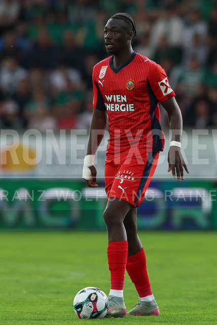 TSV Egger Glas Hartberg vs SK Rapid Wien – Championship Group    | Hartberg, Austria, 19.Apr.26 - SOCCER - ADMIRAL Bundesliga, TSV Egger Glas Hartberg vs SK Rapid Wien. The image shows Serge-Philippe Raux-Yao (SK Rapid Wien). 