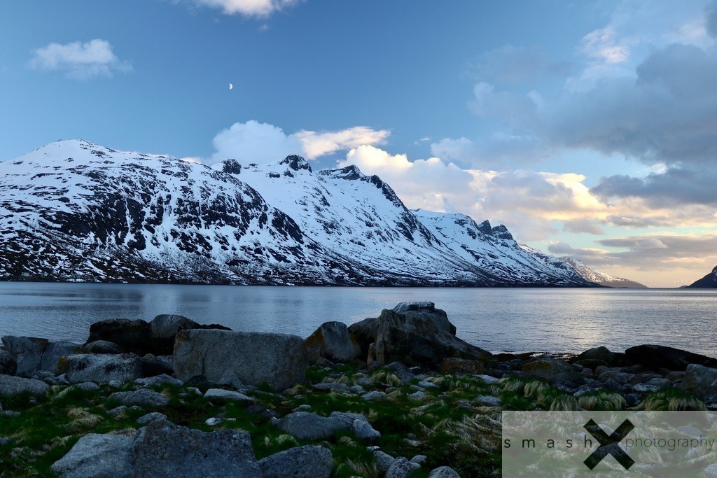 Midnightsun at the Ersfjørd | Ersfjørd (Norway/Norwegen)