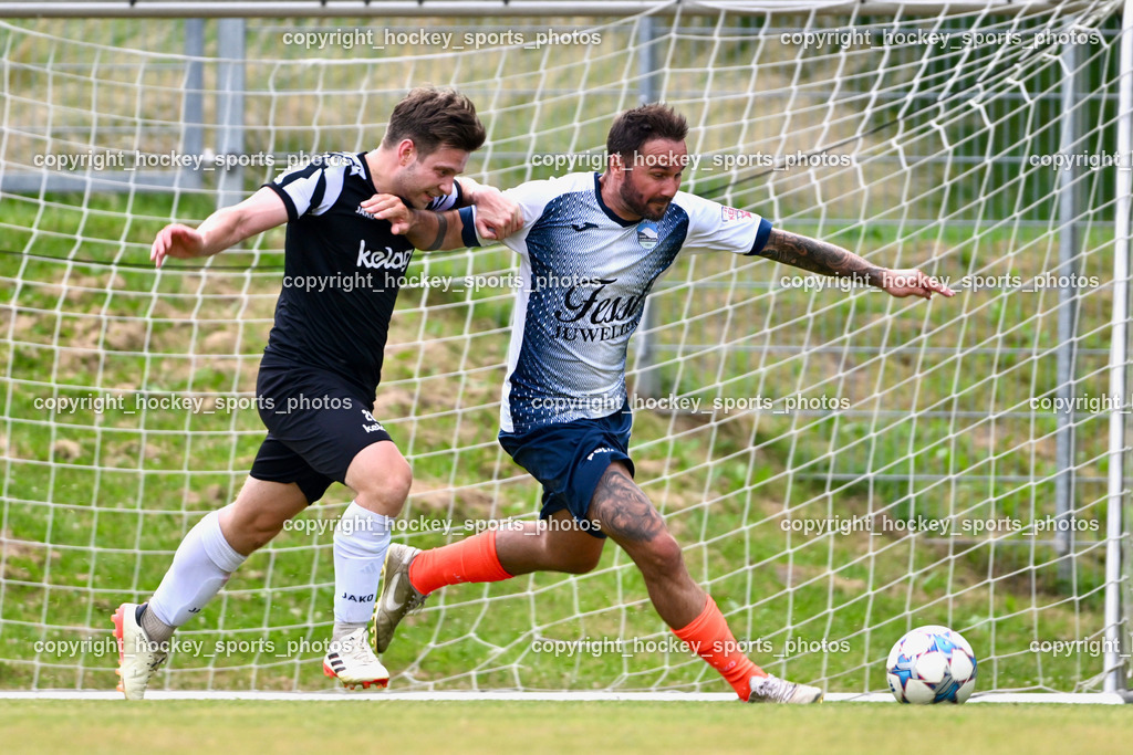 SC Magdalen vs. DSG Ledenitzen | #20 David Christoph Kargl SC Magdalen, #10 Denis Gavran DSG Ledenitzen, SC Magdalen vs. DSG Ledenitzen, SC Magdalen vs. DSG Ledenitzen am 19.07.2024 in Villach (Sportplatz Madalen), Austria, (Photo by Bernd Stefan)