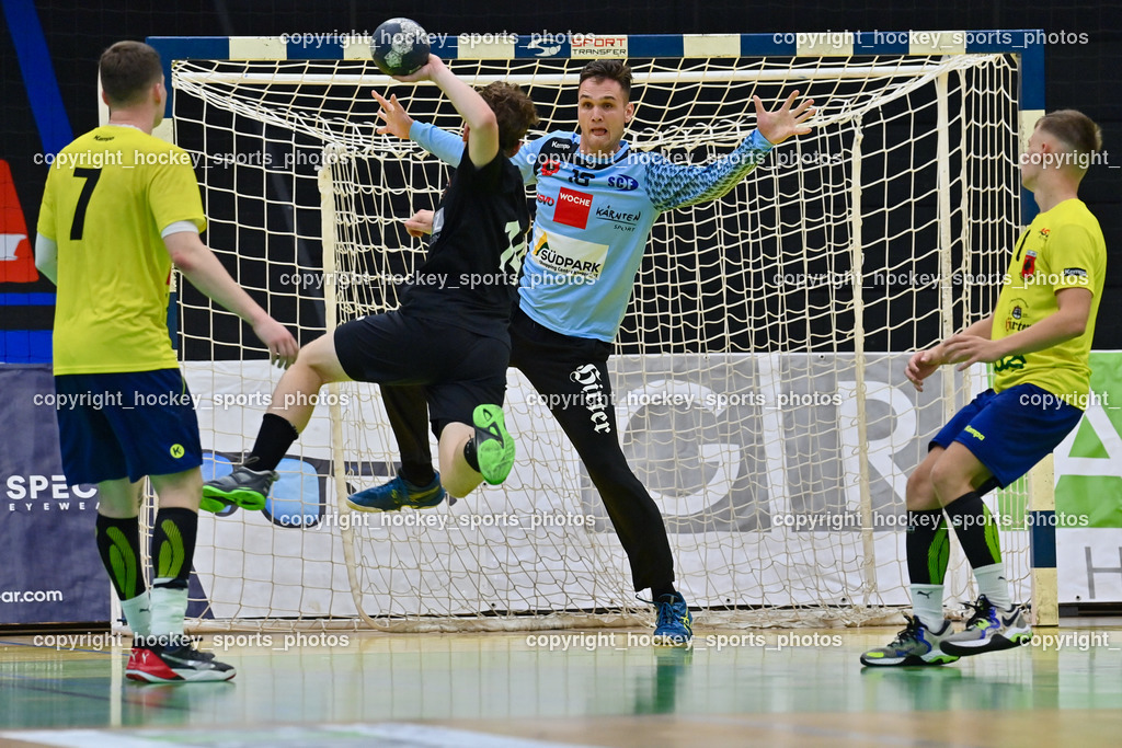 HSG Holding Graz vs. SC Ferlach Future Team 16.9.2022 | #14 SCHWEIGHOFER Theodor, #16 MISCHITZ Thomas