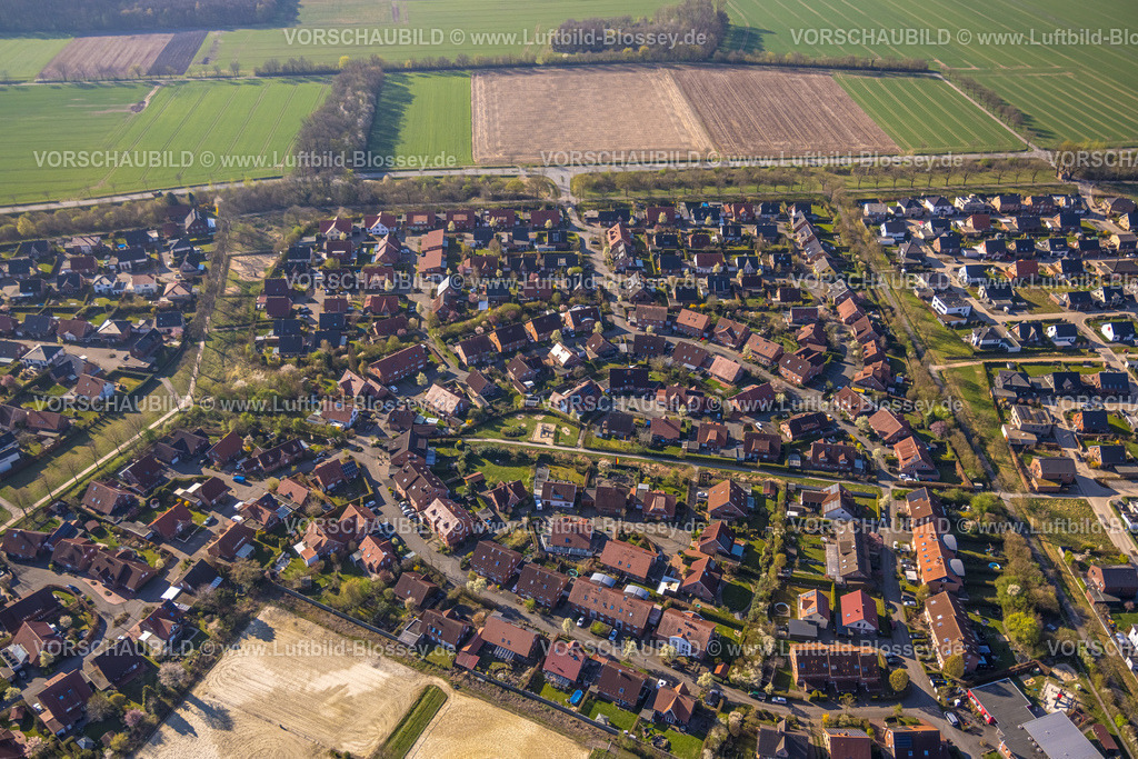 Ascheberg250400450 | Luftbild, Neubausiedlung, Wohnsiedlun Rheinsbergring, , Ascheberg, Münsterland, Nordrhein-Westfalen, Deutschland