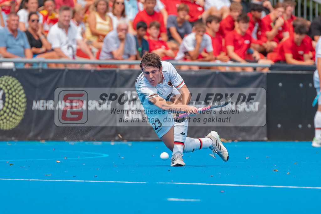 HK_20230715_102520 | Euro Hockey MU18 SF2 Spain vs Germany Championship Girls &amp; Boys am 15.7.2023 CHTC , Krefeld ,