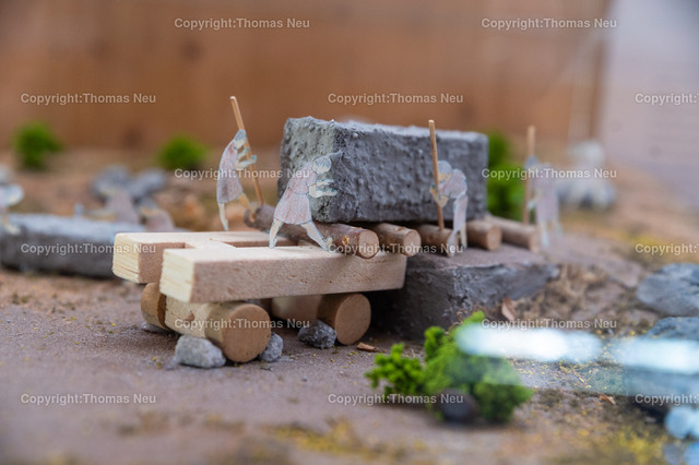 DSC_4525 | Festakt 15 Jahre Felsenmeer-Informationszentrum in Reichenbach,, Modell im FIZ, Bild: Thomas Neu