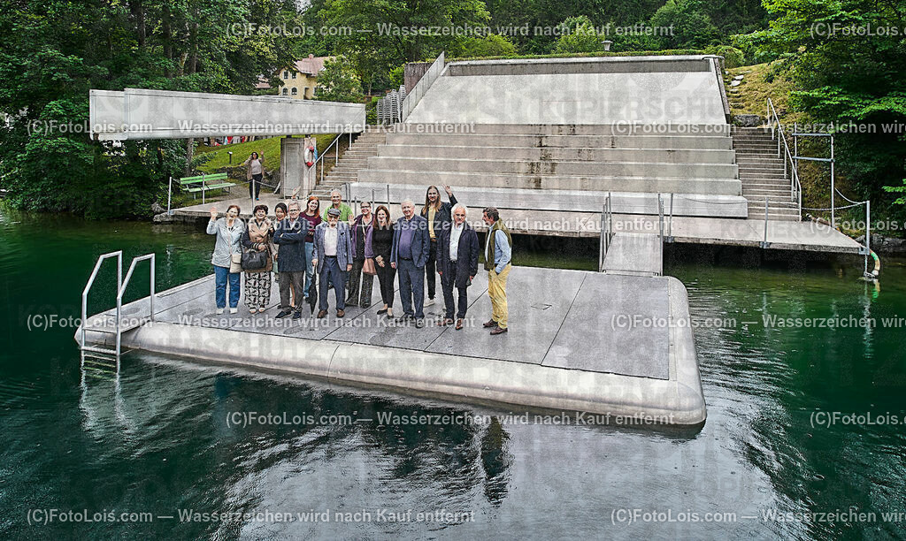0878_Luftbild_Foederation_Chopin-Ges_Lunzer See_TeilnehmerInnen | (C)FotoLois.com, Alois Spandl, Luftbild, Föderation der internationalen Chopin-Gesellschafen (deren gibt es weltweit 34) - Zusammentreffen und Sitzung im Vorfeld des XXXIX. Chopinfestivals in der Kartause Gaming und Rahmenprogramm - Ausflug mit dem Bus zum Lunzer See, Do 3. August 2023.