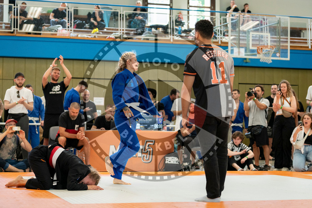 20230624PBB_2231 | Athletes compete during the Grappling Industries BJJ Competition in the Siemensstadt sport club in Berlin, Germany, on June 24, 2023.
