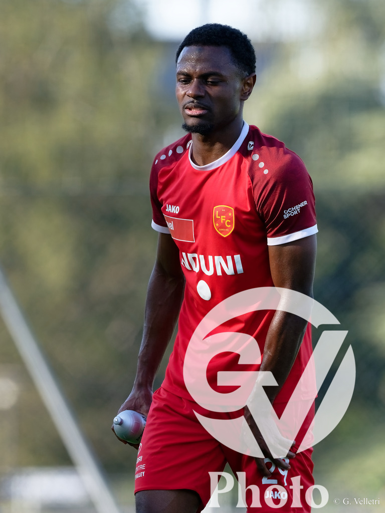 Lancy FC  v Servette FC M-21  - 1ere ligue Classic  | Geneva, Switzerland - April 25 : during the 1ere ligue Classic  match between Lancy FC  and Servette FC M-21  at Stade de Marignac on April 25 , 2026 in Geneva, Switzerland.