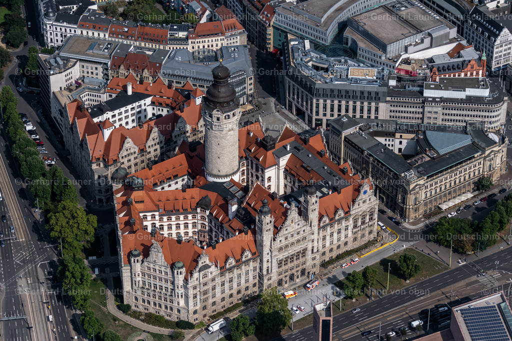4039464 | Das Neue Rathaus in Leipzig ist seit 1905 der Sitz der Stadtverwaltung.