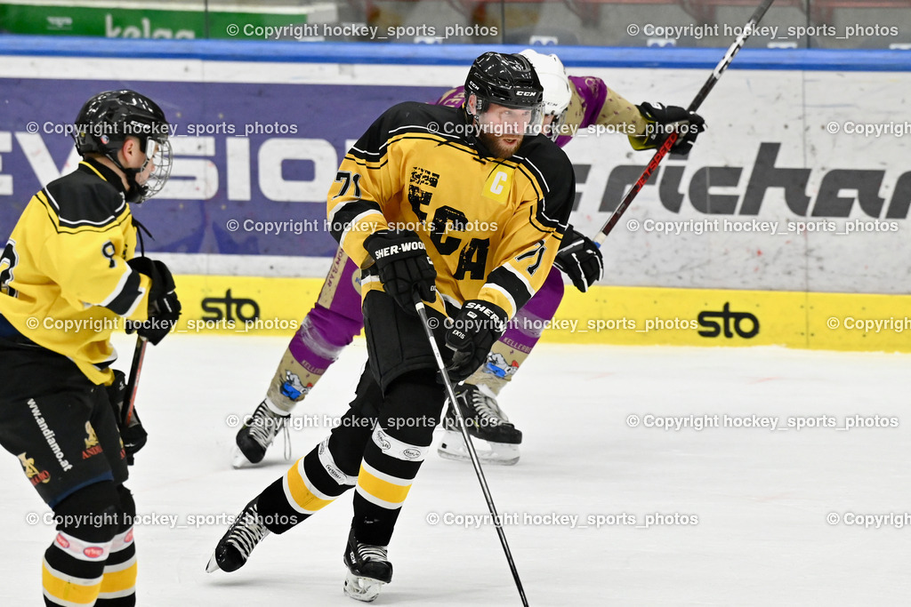 EC Kellerberg vs. EC Arnoldstein | #71 Bachlechner Markus EC Arnoldstein, EC Kellerberg vs. EC Arnoldstein, EC Kellerberg vs. EC Arnoldstein am 31.01.2025 in Villach (Stadthalle Villach), Austria, (Photo by Bernd Stefan)