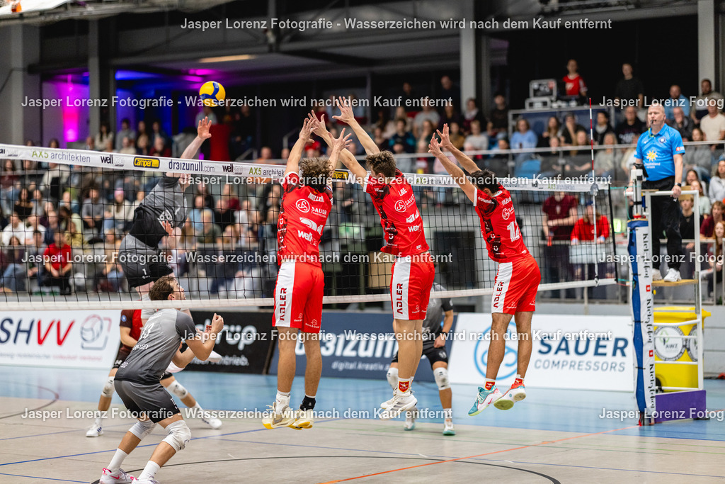Volleyball I Herren I Saison 2026-2027 I 2. Bundesliga Nord I 06. Spieltag I Kieler TV - VV Humann Essen | Jasper Lorenz Fotografie - Realisiert mit Pictrs.com