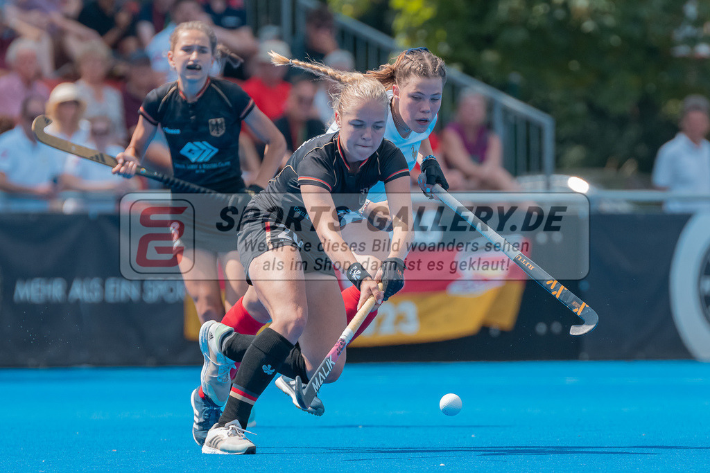 HK_20230710_2-25 | Euro Hockey WU18 France - Germany Championship Girls &amp; Boys am 10.7.2023 CHTC , Krefeld ,