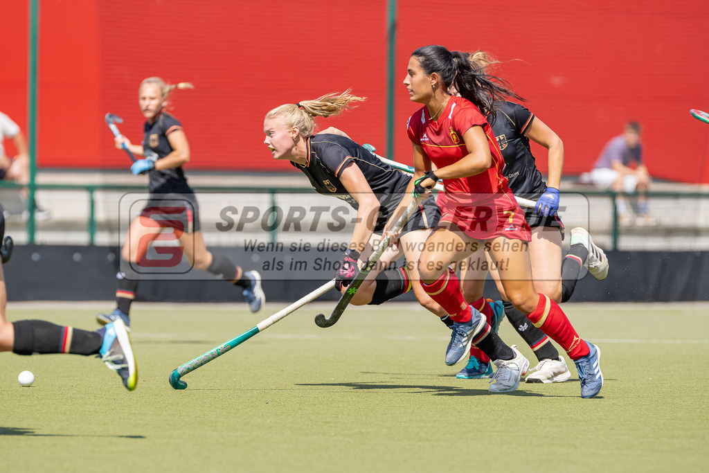 HK_20230823_103858 | 4 Nations Tournament Spiel um Platz 1 ( WU21 ) Germany - Spanien am 23.8.2023 DHC Düsseldorf, Düsseldorf ,