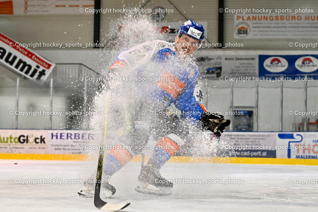 ESC Steindorf Sparkasse Feldkirchen Shooting | #64 Stichauner Fabian, ESC Steindorf Sparkasse Feldkirchen Shooting, ESC Steindorf Sparkasse Feldkirchen Shooting am 24.10.2025 in Steindorf (Ossiachersee Halle), Austria, (Photo by Bernd Stefan)