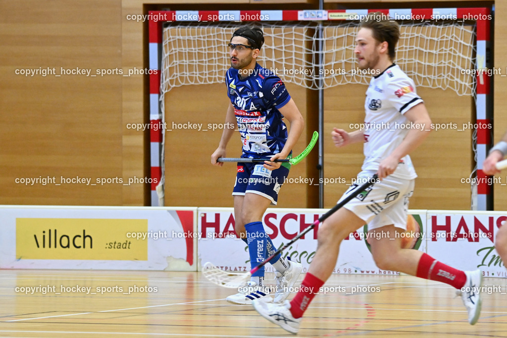 VSV Unihockey vs. KAC Floorball | #30 Christoph Steiner VSV Unihockey, VSV Unihockey vs. KAC Floorball, VSV Unihockey vs. KAC Floorball am 28.03.2026 in Villach (Ballspielhalle St. Martin), Austria, (Photo by Bernd Stefan)