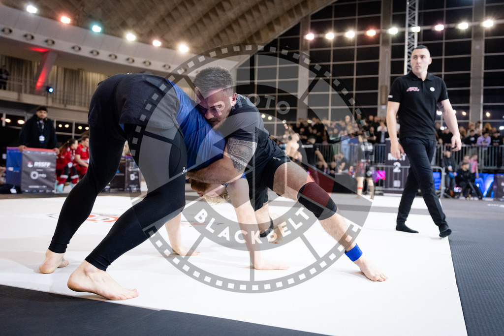 20260214PBB3489 | Fighters compete during the ADCC European Trials  competition day 1 in Belgrade, Serbia, on February 14, 2026.